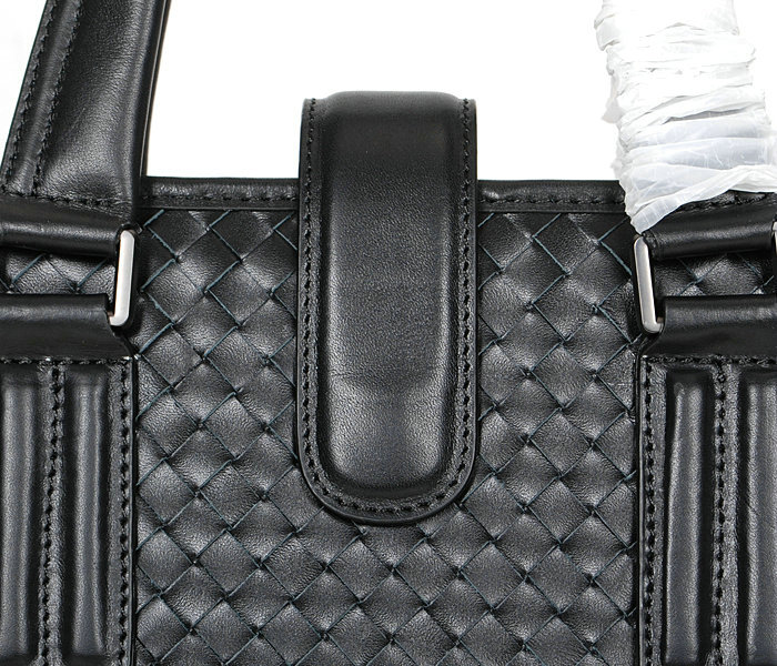 Bottega Veneta intrecciato VN briefcase 52227 black